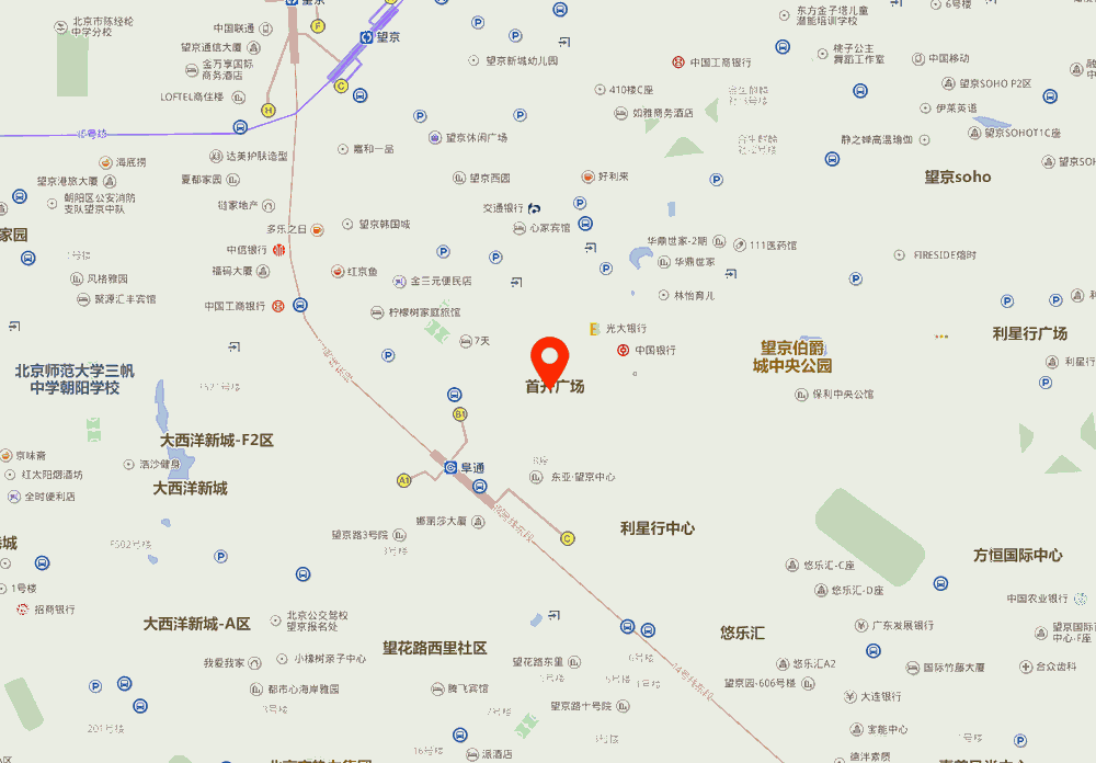 首开广场位置地图